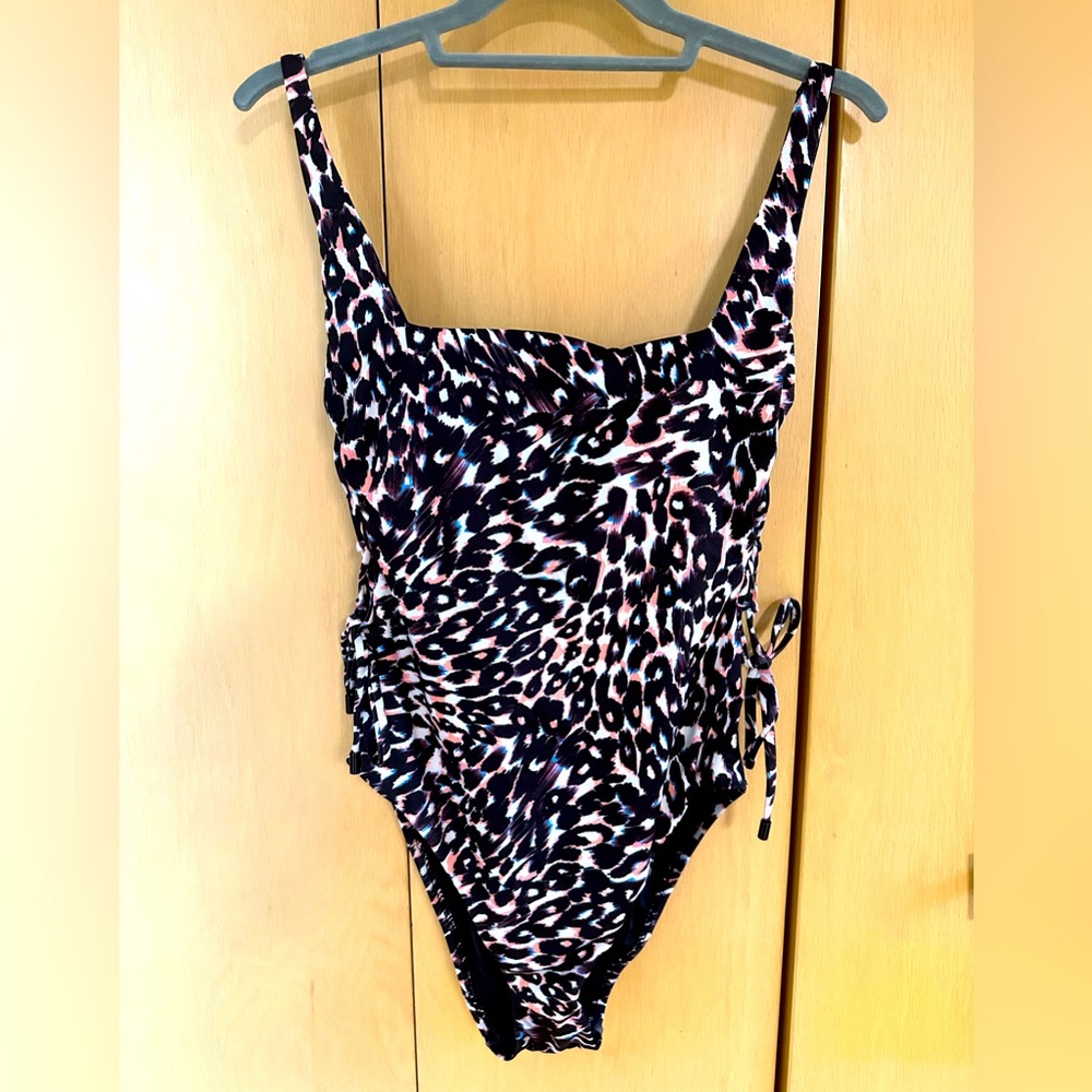 Animal Print One-Piece Swimsuit - NWT